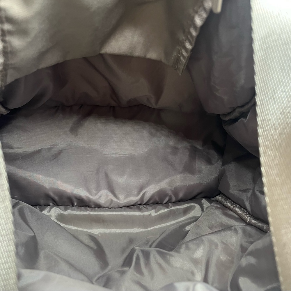 Beyond Yoga Convertible Gym Bag Backpack In Birch Gray - Picture 8 of 10
